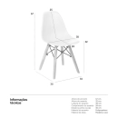 Cadeira infantil Eames Eiffel Junior cadeirinha kids Amarelo
