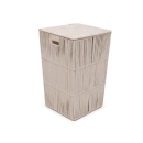 Cesto de Roupa Ecocotton Branco - Mimo Style