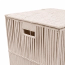 Cesto de Roupa Ecocotton Branco - Mimo Style