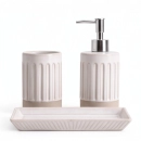 Conjunto para Bancada de Banheiro 3 Peças Grecian - Mimo Style