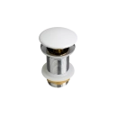 Cuba de Apoio para Banheiro Oval Louça Cerâmica Ambar - Branco