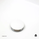 Cuba de Apoio para Banheiro Quadrada Louça Cerâmica Lazulita Pingoo.casa - Branco