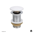 Cuba de Apoio para Banheiro Retangular Louça Cerâmica Galena Pingoo.casa - Branco