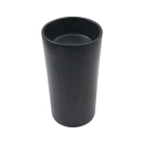 Cuba de Piso para Banheiro Cerâmica 45cm Espinélio Preto