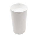 Cuba de Piso sem válvula para Banheiro Cerâmica 45x45cm Espinélio Pingoo.casa - Branco