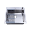 Cuba Gourmet para Cozinha Aço Inox 304 55x51cm Corubos Prata