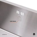 Cuba Gourmet para Cozinha Aço Inox 304 58x45cm Terena Prata