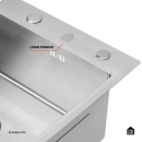 Cuba Gourmet para Cozinha Aço Inox 304 60x45cm Truká Prata
