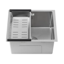 Cuba Gourmet para Cozinha Aço Inox 304 44x44cm Terena Prata