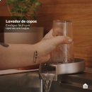 Cuba Gourmet para Cozinha com Acessórios Workstation e Torneira Maranguá Pingoo.casa - Prata