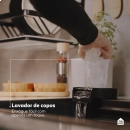 Cuba Gourmet para Cozinha com Acessórios Workstation Maranguá Pingoo.casa - Preto