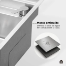 Cuba Gourmet para Cozinha com Acessórios Workstation Parakanã Pingoo.casa - Prata