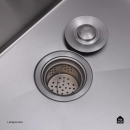 Cuba para Cozinha Gourmet Aço Inox 304 76x53cm Kaimbé Farm Prata