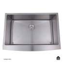 Cuba para Cozinha Gourmet Aço Inox 304 76x53cm Kaimbé Farm Prata