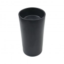 Cuba de Piso para Banheiro Cerâmica 45cm Espinélio Preto