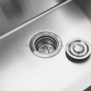 Cuba Gourmet para Cozinha com Acessórios Aço Inox 304 76x45cm Workstation Jarauara Prata
