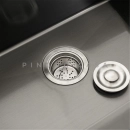 Cuba Gourmet para Cozinha com Acessórios Aço Inox 304 76x45cm Workstation Jarauara Preto