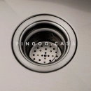 Cuba Gourmet para Cozinha Aço Inox 304 58x45cm Terena Preto