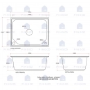 Kit Cuba Gourmet para Cozinha com Acessórios e Lixeira Aço Inox 201 57x43cm Guarani e Torneira Misturador Monocomando Munim Prata