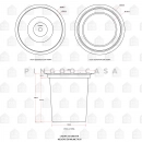 Kit Cuba Dupla Gourmet para Cozinha com Acessórios e Lixeira Aço Inox 201 78x43cm Potiguara e Torneira Misturador Monocomando Munim Prata