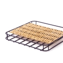 Descanso de Panela Quadrado Rattan Iron - Mimo Style