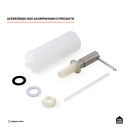 Dosador de Detergente Capiá 500ml Aço Inox 304 Pingoo.casa - Prata