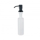 Dosador de detergente 300ml Aço Inox 304 Preto