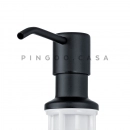 Dosador de detergente 300ml Aço Inox 304 Preto