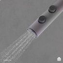 Ducha Chuveiro Modular de Parede Retangular Juruena Pingoo.casa - Grafite