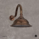 Ducha Chuveiro Redondo Retrô Inox 20cm Coari Pingoo.casa - Dourado Rose