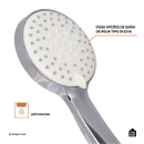Ducha Manual Guará Pingoo.casa -  Prata