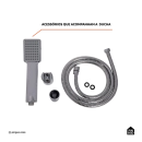 Ducha Manual Jaci Pingoo.casa - Prata