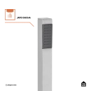 Ducha Manual Mundaú Pingoo.casa - Prata