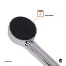 Ducha Manual Piraju Pingoo.casa - Prata