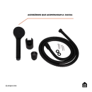 Ducha Manual Piraju Pingoo.casa - Preto