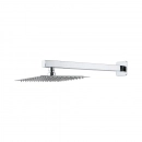 Ducha Chuveiro 30Cm Com Braço 40Cm Aço Inox 304 Mundaú Prata