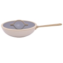 Frigideira Wok Liber Cook Gold Compatível com Fogão por Indução 28cm - Mimo Style