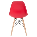 Kit 10 Cadeiras de jantar Charles Eames Eiffel DSW em Polipropileno - Vermelho