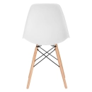 Kit 14 Cadeiras de jantar Charles Eames Eiffel DSW em Polipropileno - Branco