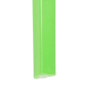 Kit 2 Cadeiras de jantar Gruvyer com design contemporâneo e anatômico - Verde Claro