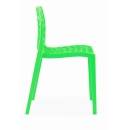 Kit 2 Cadeiras de jantar Gruvyer com design contemporâneo e anatômico - Verde Claro
