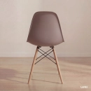 Kit 4 Cadeiras de jantar Charles Eames Eiffel DSW em Polipropileno - Fendi