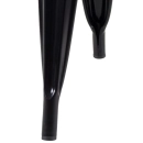 Kit 6 Cadeiras de jantar Iron Tolix com design industrial - Preto Semibrilho