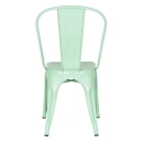 Kit 6 Cadeiras de jantar Iron Tolix com design industrial - Verde Claro