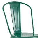 Kit 6 Cadeiras de jantar Iron Tolix com design industrial - Verde Escuro
