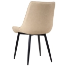 Kit 8 Cadeiras estofada Chicago com design industrial - Nude Vintage