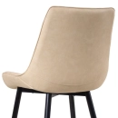 Kit 8 Cadeiras estofada Chicago com design industrial - Nude Vintage