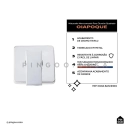 Kit Chuveiro Mundaú e Misturador Prata