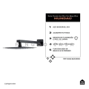 Kit Chuveiro Mundaú e Misturador Preto