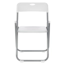 Kit com 2 Cadeiras dobráveis Fort para restaurante e espaços comerciais - Branco